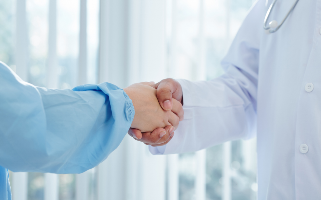 why choose cda clinics medical cannabis handshake